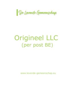 Origineel LLC per post BE